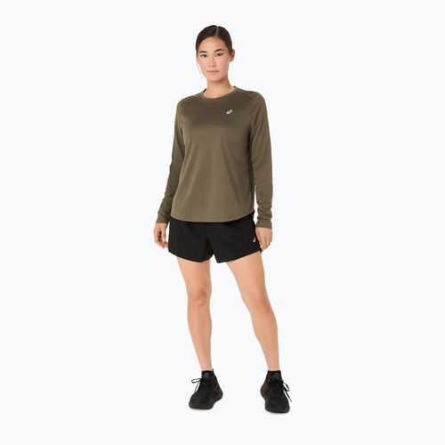 Жіноча бігова лонгслівка ASICS Core LS Top dark olive