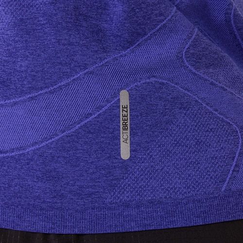 Футболка для бігу жіноча ASICS Seamless cobalt burst/eggplant