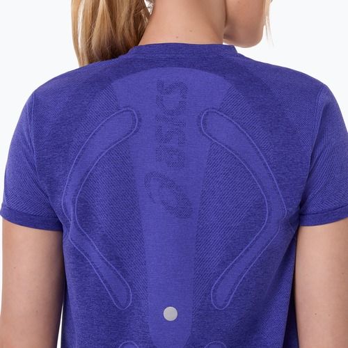 Футболка для бігу жіноча ASICS Seamless cobalt burst/eggplant