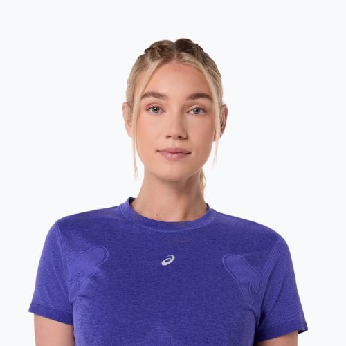 Футболка для бігу жіноча ASICS Seamless cobalt burst/eggplant