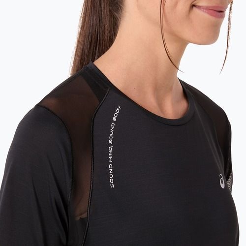 Футболка для бігу жіноча ASICS Road performance black
