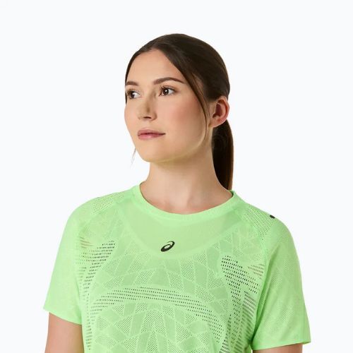 Жіноча бігова футболка ASICS Metarun SS Top illuminate green