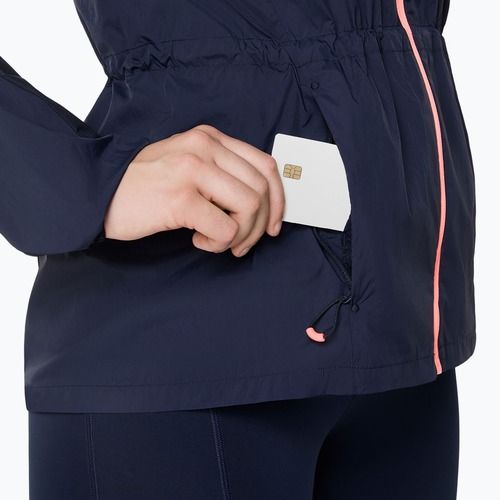 Куртка для бігу жіноча ASICS Road Packable midnight