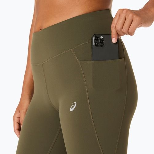 Легінси для бігу жіночі ASICS Nagino Run Adjustable Tight dark olive
