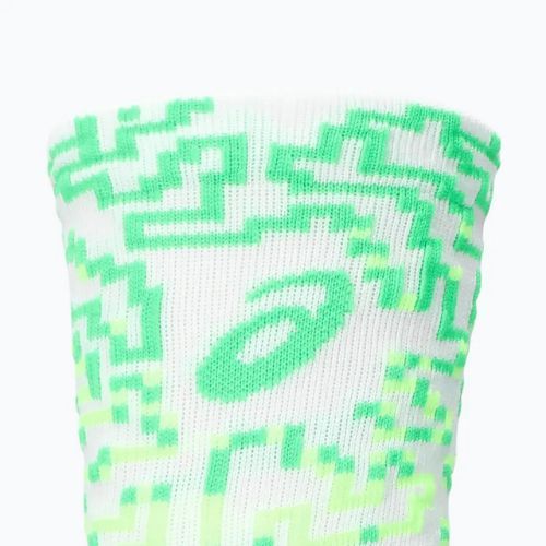 Шкарпетки ASICS Performance Run Crew brilliant white/illum. green/vital green