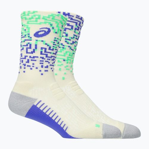 Шкарпетки ASICS Performance Run Crew ivory/cobalt burst/vital green