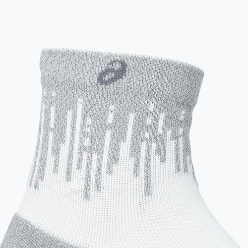 Шкарпетки ASICS Performance Run Quarter brilliant white/silver reflective