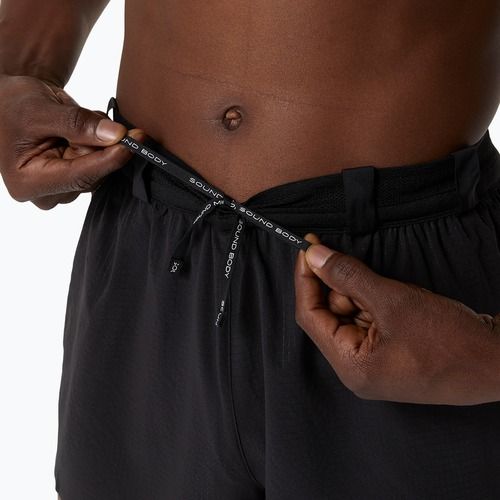 Шорти для бігу чоловічі ASICS Metarun Split performance black