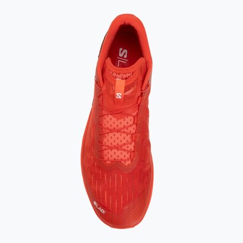 Кросівки для бігу Salomon S/Lab Pulsar 4 fiery red/vanilla ice/andorra