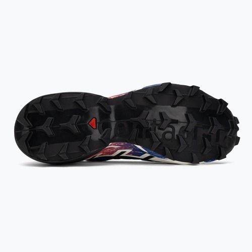 Кросівки для бігу Salomon Speedcross 6 GTX surf the web/fiery red/white