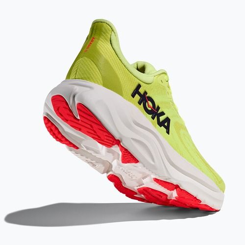 Кросівки для бігу чоловічі HOKA Arahi 8 Wide neon yuzu/neon flame