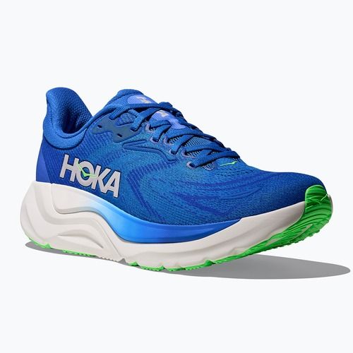 Кросівки для бігу чоловічі HOKA Arahi 8 cobalt blue/neon green