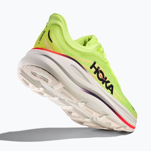 Кросівки для бігу чоловічі HOKA Bondi 9 neon yuzu/sunlight