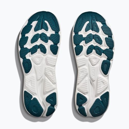 Кросівки для бігу чоловічі HOKA Clifton 10 yellow gold/tidal wave