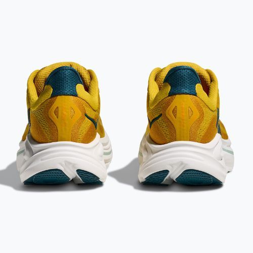 Кросівки для бігу чоловічі HOKA Clifton 10 yellow gold/tidal wave