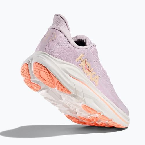 Кросівки для бігу жіночі HOKA Clifton 10 lilac cream/tangerine glow
