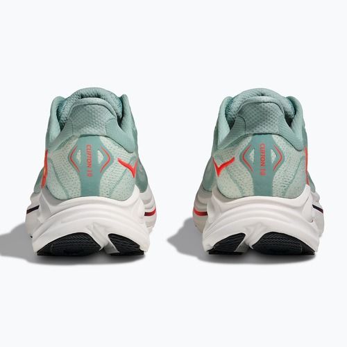 Кросівки для бігу чоловічі HOKA Clifton 10 Wide sage/neon flame