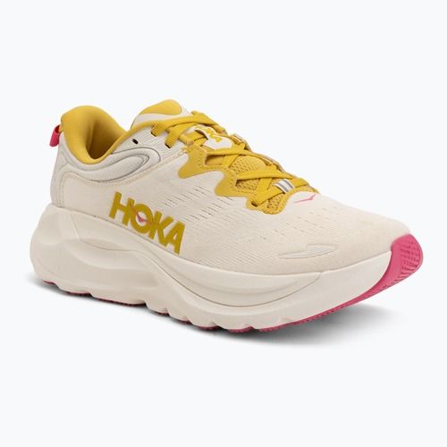 Кросівки для бігу жіночі Hoka Gaviota 6 birch/yellow gold