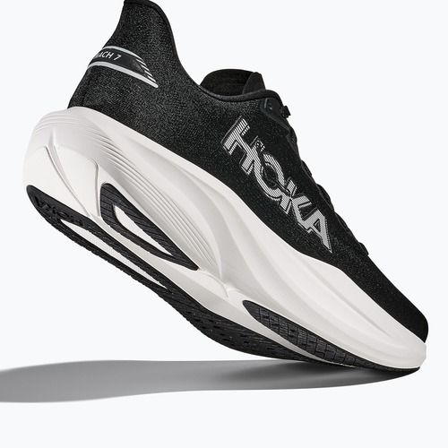 Кросівки для бігу чоловічі HOKA Mach 7 black/white