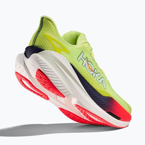 Кросівки для бігу чоловічі Hoka Mach X 3 neon yuzu/squid ink