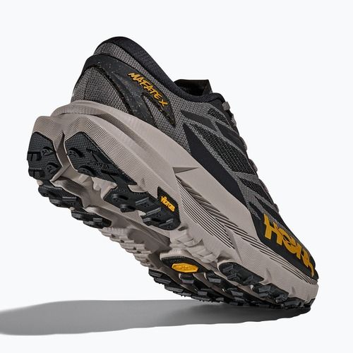 Кросівки для бігу чоловічі Hoka Mafate X black/cement