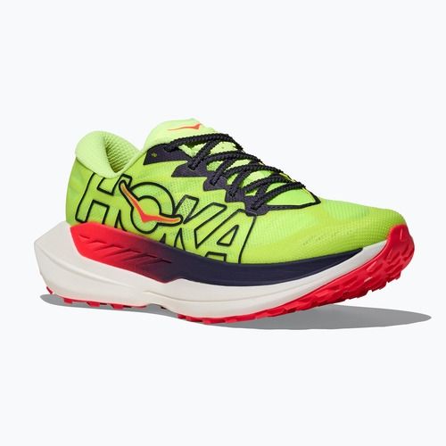 Кросівки для бігу чоловічі HOKA Rocket X Trail neon Yuzu/neon flame