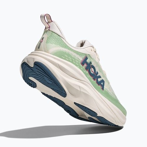 Кросівки для бігу жіночі HOKA Skyflow alabaster/vintage green