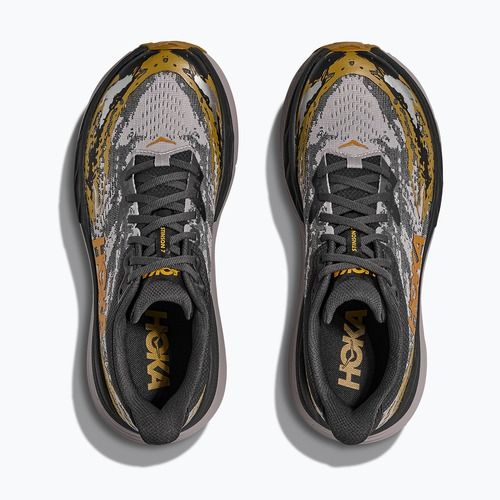 Кросівки для бігу чоловічі HOKA Stinson 7 black/cement