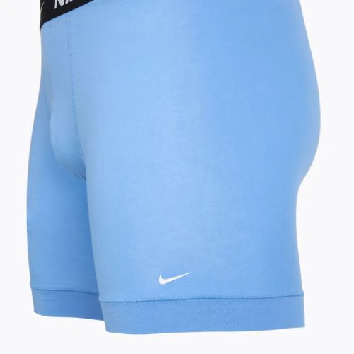 Труси чоловічі Nike Everyday Cotton Stretch 3 пари swoosh print/grey/university blue