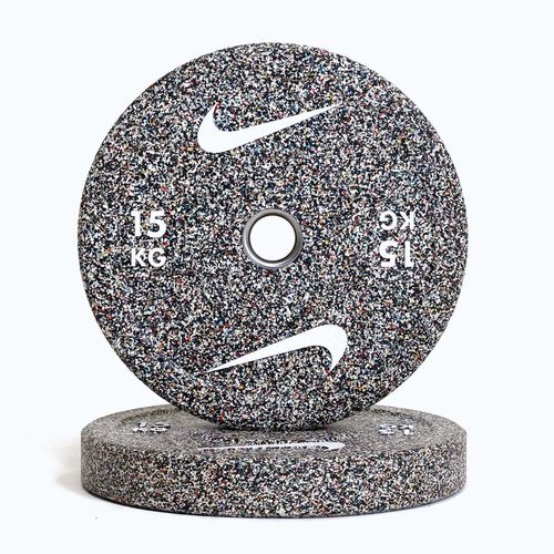 Диск Nike Strength Grind Bumper Plates 15 кг anthracite