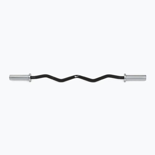 Штанга ламана Nike Strength Curl Bar black swoosh