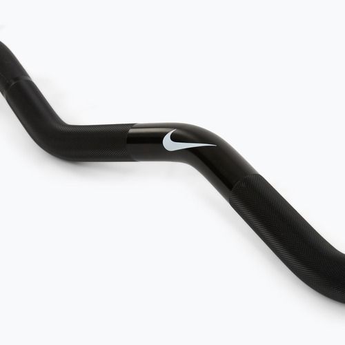Штанга ламана Nike Strength Curl Bar black swoosh