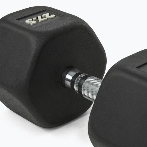 Гантель гумований Nike Strength Hex Dumbbell 27,5 kg black/white