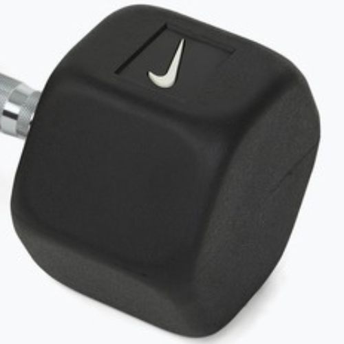 Гантель гумований Nike Strength Hex Dumbbell 27,5 kg black/white