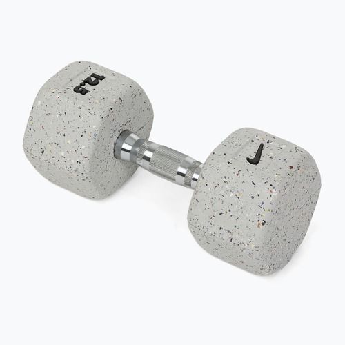 Гантель гумований Nike Strength Grind Hex Dumbbell 12,5 kg wolf grey