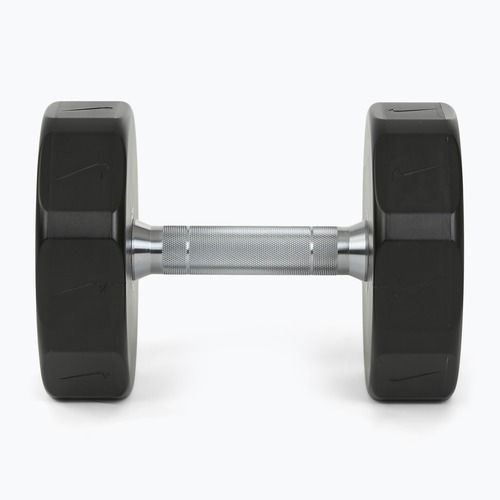 Хромована гантель Nike Strength Pro Urethane Dumbbell 16 kg black/white