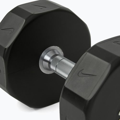 Хромована гантель Nike Strength Pro Urethane Dumbbell 20 kg black/white