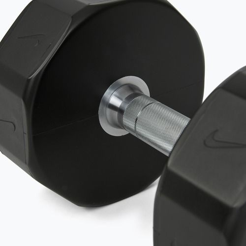 Хромована гантель Nike Strength Pro Urethane Dumbbell 22 kg black/white