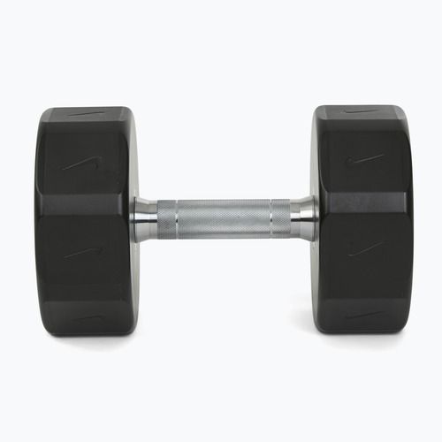 Хромована гантель Nike Strength Pro Urethane Dumbbell 24 kg black/white