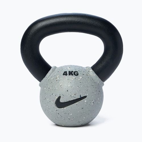 Гиря Nike Strength Rubber Coated 4 кг smoke grey