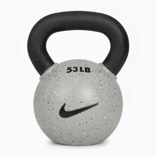 Гиря Nike Strength Rubber Coated 24 кг smoke grey