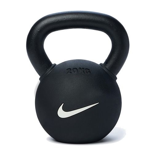 Гиря Nike Strength Rubber Coated 20 кг black/white