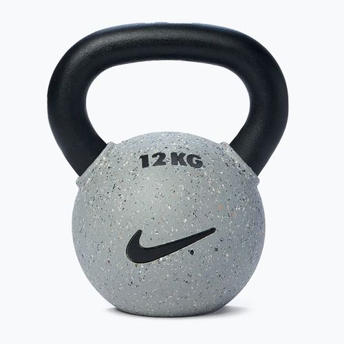 Гиря Nike Strength Rubber Coated 12 кг smoke grey