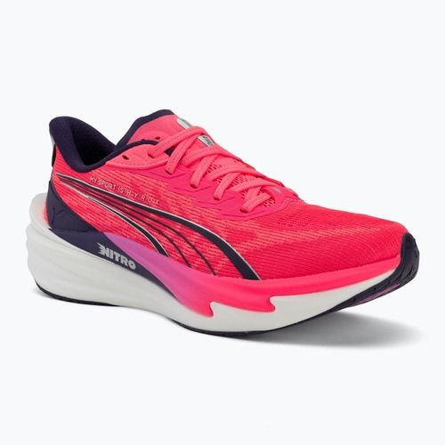 Жіночі бігові кросівки PUMA x HYROX Deviate Nitro 4 рожеві