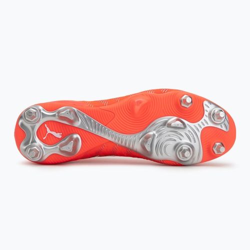 Кросівки футбольні PUMA Future 9 Ultimate MxSG glowing red/puma white