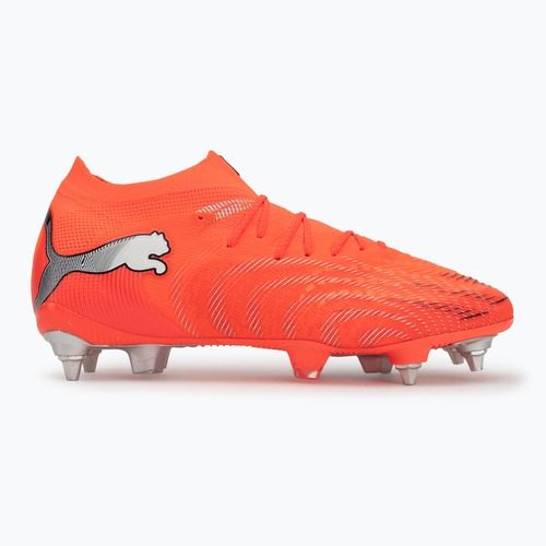 Кросівки футбольні PUMA Future 9 Ultimate MxSG glowing red/puma white