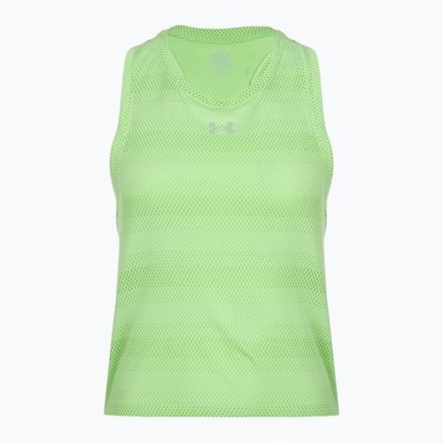Футболка для бігу жіноча Under Armour Velociti Singlet lumos lime/white
