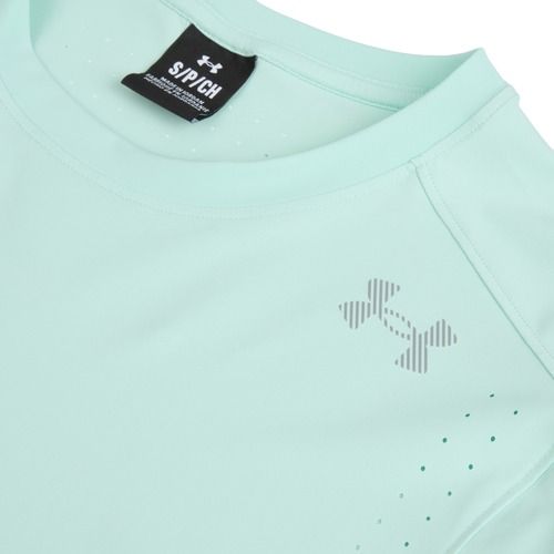 Футболка для бігу чоловіча Under Armour Velociti Pro refresh mint/castlerock