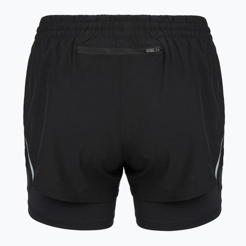 Шорти для бігу жіночі Under Armour Velociti Pro 4" 2N1 ultimate black/ultimate black/ultimate black