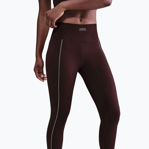 Легінси жіночі Nike One High-Waisted burgundy crush